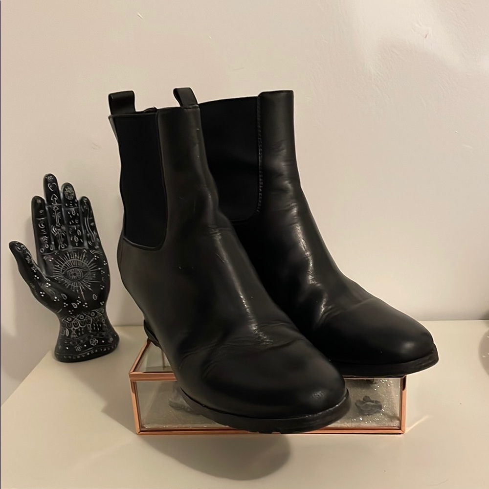 Max mara Black Ankle Boots Pre owned